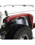 MetalCloak Overline – zdejmowane poszerzenia przednie 8″, czarny proszek, Jeep Wrangler JK (para)
