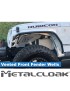 Aluminiowe nadkola wewnetrzne przednie wentylowane Jeep Wrangler JK MetalCloak