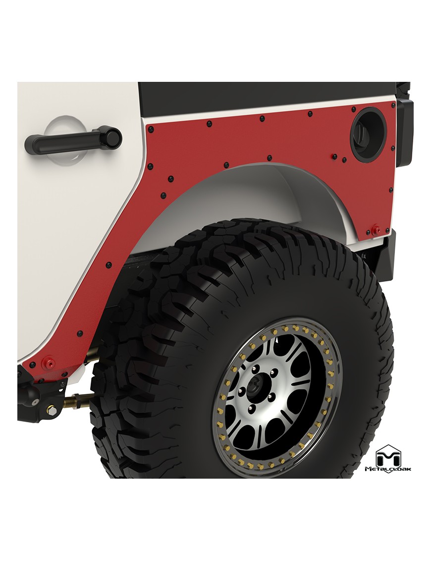 ExoSkin tylny z mocowaniem poszerzen Overline Jeep Wrangler JK 4D MetalCloak