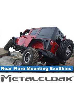 ExoSkin tylny z mocowaniem poszerzen Overline Jeep Wrangler JK 4D MetalCloak