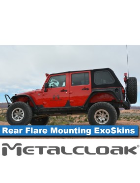 ExoSkin tylny z mocowaniem poszerzen Overline Jeep Wrangler JK 4D MetalCloak