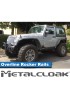 Progi rurowe rock slidery Overline Jeep Wrangler JK 2-drzwiowy MetalCloak