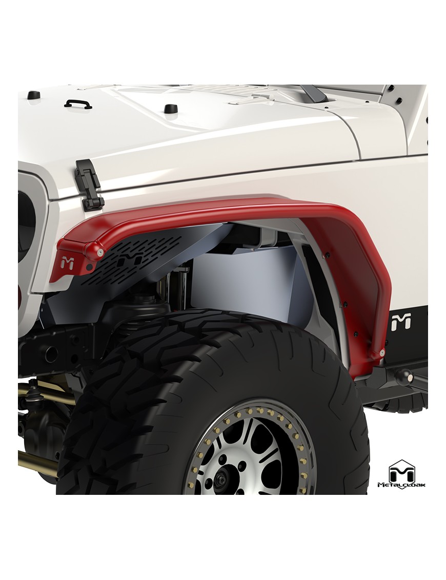 Nadkola rurowe przednie Overland stal Jeep Wrangler JK JKU MetalCloak