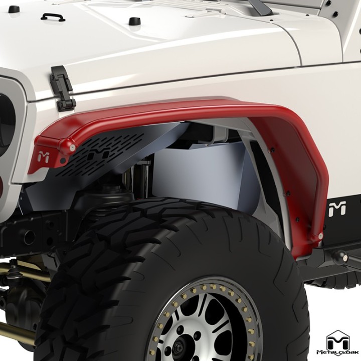 Nadkola rurowe przednie Overland stal Jeep Wrangler JK JKU MetalCloak