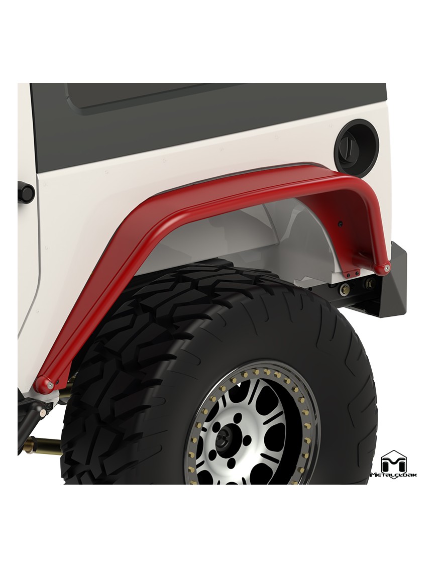 Nadkola rurowe tylne Overland stal Jeep Wrangler JK JKU MetalCloak