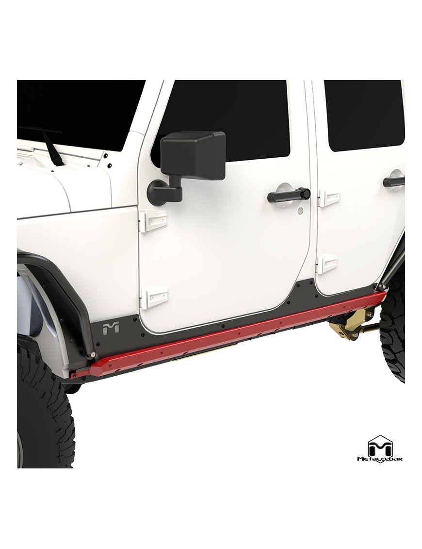 Baza progowa Overland Jeep Wrangler JK Unlimited 4-drzwiowy MetalCloak