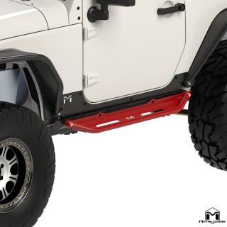 Stopnie skladane Flip Step Overland Jeep Wrangler JK JL 2-drzwiowy MetalCloak