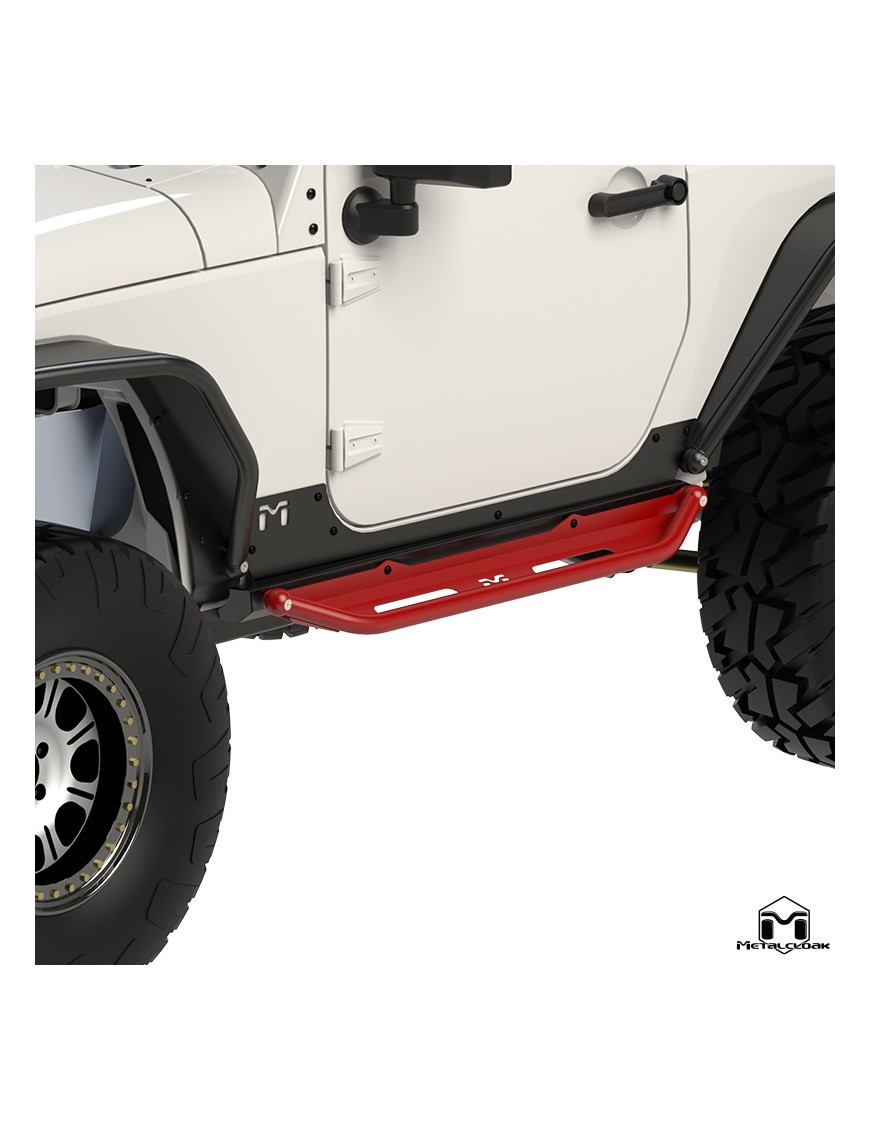 Stopnie skladane Flip Step Overland Jeep Wrangler JK JL 2-drzwiowy MetalCloak