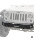 Zderzak przedni Frame-Built nr 1500 pod wyciagarke stal czarny proszek Jeep Wrangler JK MetalCloak