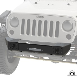 Zderzak przedni Frame-Built nr 1200 pod wyciagarke stal czarny proszek Jeep Wrangler JK MetalCloak