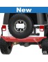 Zderzak tylny Full Duty Wide stal 3/16 cala czarny proszek Jeep Wrangler JK MetalCloak
