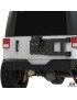 SportGate nosnik kola zapasowego na klape wzmocnienie zawiasy billet Jeep Wrangler JK MetalCloak