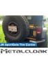 SportGate nosnik kola zapasowego na klape wzmocnienie zawiasy billet Jeep Wrangler JK MetalCloak