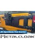 SportGate nosnik kola zapasowego na klape wzmocnienie zawiasy billet Jeep Wrangler JK MetalCloak