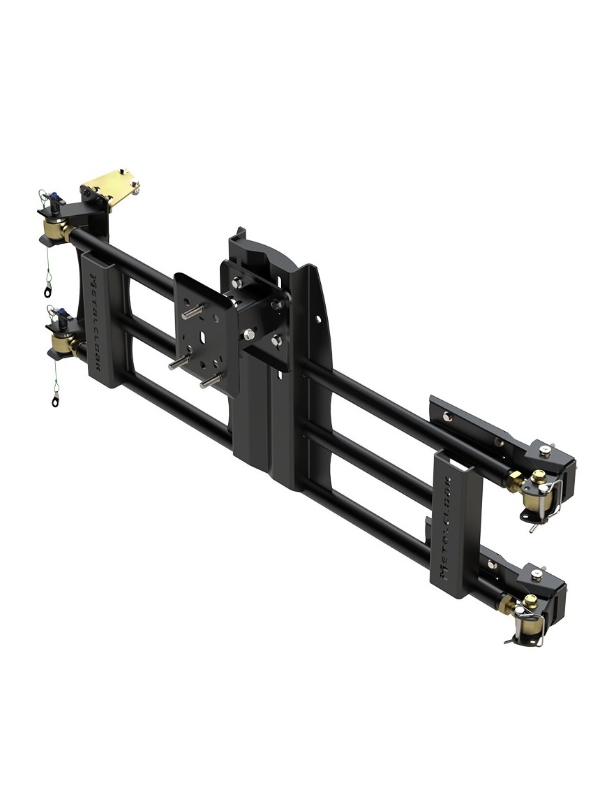 Nosnik kola zapasowego montowany do nadwozia kolo do 40 cali Jeep Wrangler JK MetalCloak