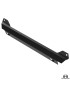Plyta slizgowa pod baze zderzaka Combo stal 1/8 cala czarny proszek Jeep Wrangler JK MetalCloak
