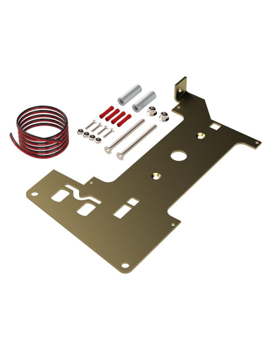 Wspornik sPod i relokacja pompy prozniowej Jeep Wrangler JK 2012-2018 MetalCloak