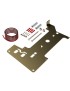Wspornik sPod i relokacja pompy prozniowej Jeep Wrangler JK 2012-2018 MetalCloak