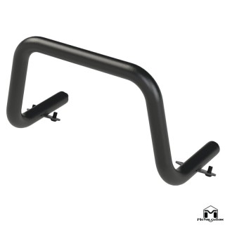 Oslona wyciagarki Winch Guard rura 1 3/4 cala czarny proszek Jeep Wrangler JK JL Gladiator JT MetalCloak