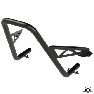 Mid Stinger kablak przedni rura 1 3/4 cala czarny proszek Jeep Wrangler JK JL Gladiator JT MetalCloak