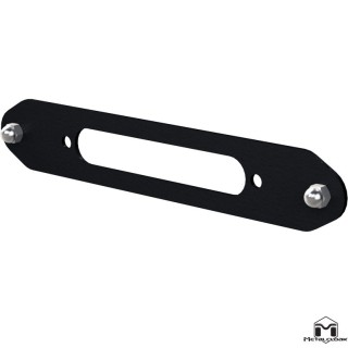 Wspornik prowadnicy rolkowej fairlead mocowanie centralne stal 3/16 cala Jeep Wrangler JK JL Gladiator JT MetalCloak