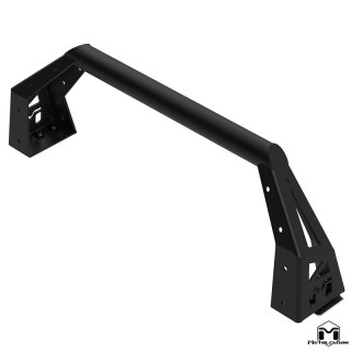 Bull Bar poprzeczka przednia do zderzaka Frame-Built stal 3/16 cala rura 2 cale Jeep Wrangler JK JL Gladiator JT MetalCloak