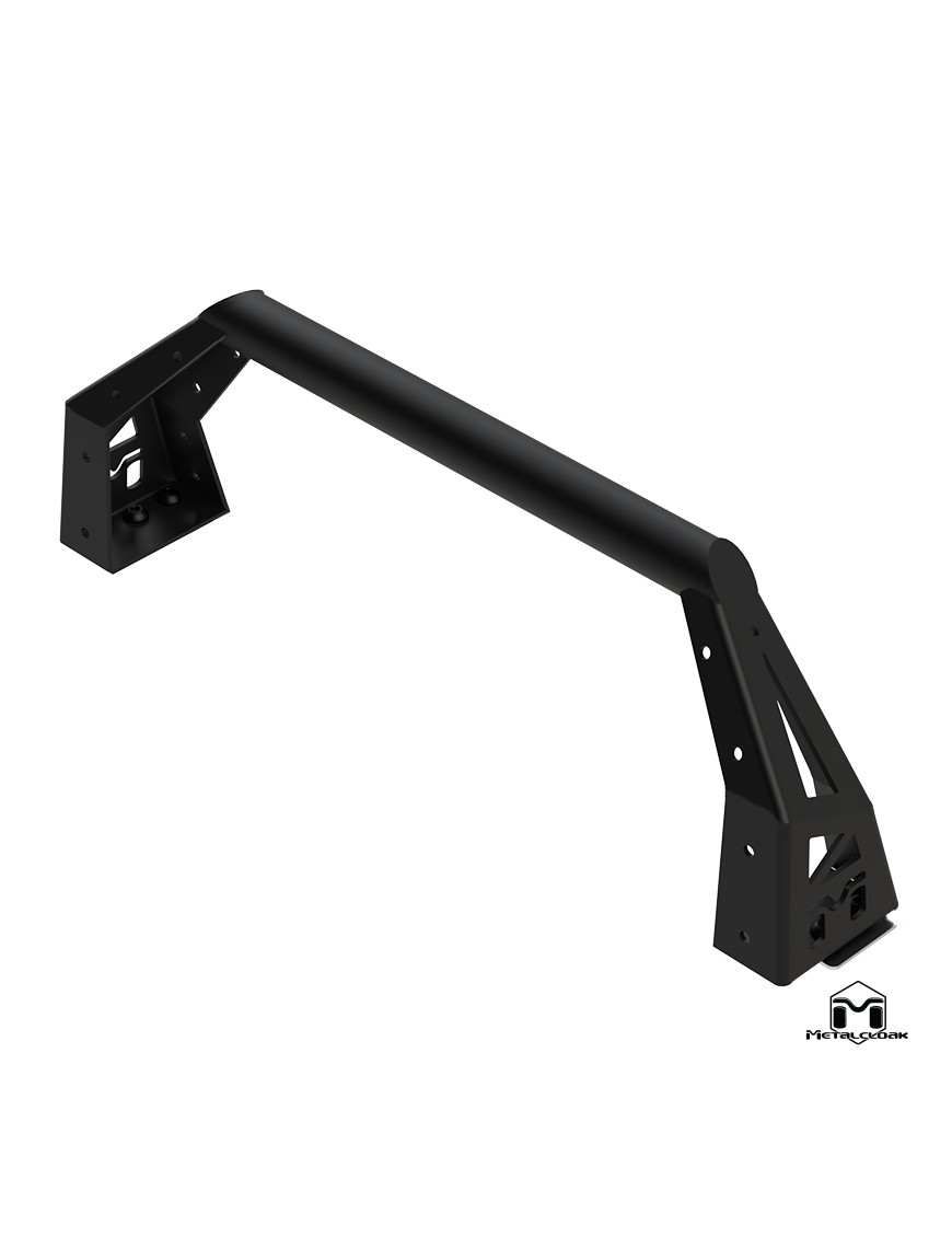 Bull Bar poprzeczka przednia do zderzaka Frame-Built stal 3/16 cala rura 2 cale Jeep Wrangler JK JL Gladiator JT MetalCloak