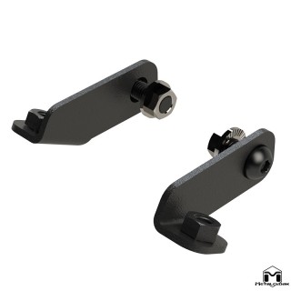Wsporniki wzmacniajace Extreme do zderzaka przedniego stal 3/16 cala Jeep Wrangler JK MetalCloak