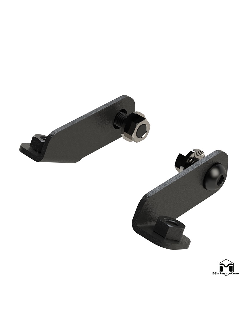 Wsporniki wzmacniajace Extreme do zderzaka przedniego stal 3/16 cala Jeep Wrangler JK MetalCloak