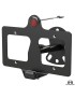 Wspornik relokacji tylnej tablicy z trzecim swiatlem stop LED Jeep Wrangler JK TJ LJ MetalCloak