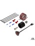 Trzecie swiatlo stop LED w obudowie z aluminium billet do nosnika kola Jeep Wrangler MetalCloak