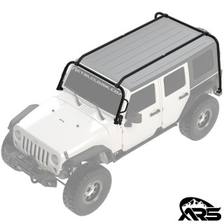 Rocklander kompletny system bagaznika dachowego stal 2 cale Jeep Wrangler JK Unlimited 4-drzwiowy MetalCloak ARS