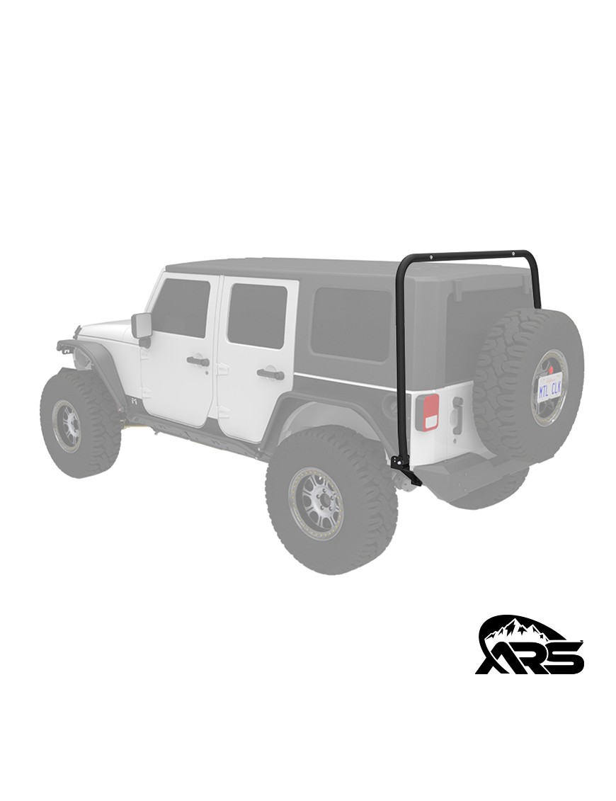 Rocklander kablak tylny bagaznika rura stalowa 2 cale Jeep Wrangler JK MetalCloak ARS