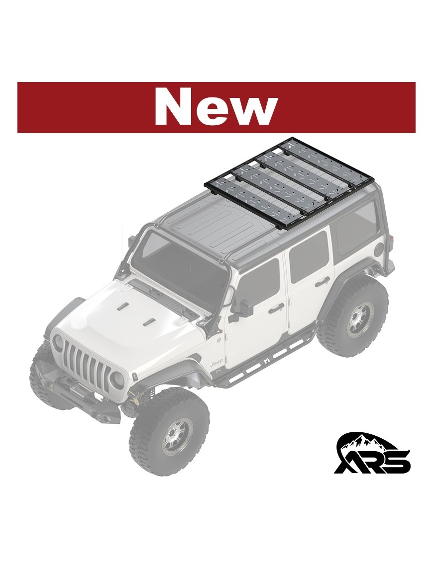 Rocklander Boardwalk modulowy poklad bagazowy z burtami Jeep Wrangler JK JL MetalCloak ARS