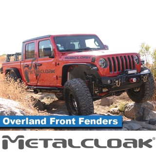 Nadkola rurowe przednie Overland, stal, JL/JT METALCLOAK - ujęcie 2