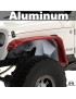 Nadkola rurowe przednie Overland, ALUMINIUM, JL/JT