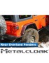 Nadkola rurowe tylne Overland, stal, JL Wrangler
