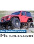 Nadkola rurowe tylne Overland, stal, JL Wrangler
