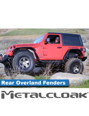 Nadkola rurowe tylne Overland, stal, JL Wrangler