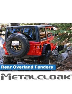 Nadkola rurowe tylne Overland, stal, JL Wrangler