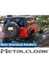 Nadkola rurowe tylne Overland, stal, JL Wrangler