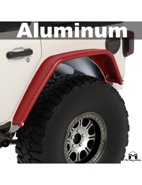 Nadkola rurowe tylne Overland, ALUMINIUM, JL Wrangler