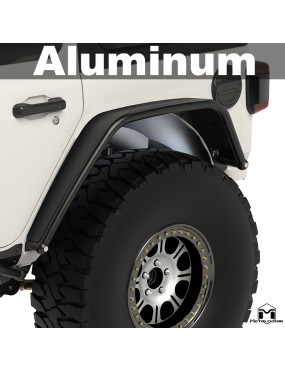 Nadkola rurowe tylne Overland, ALUMINIUM, JL Wrangler