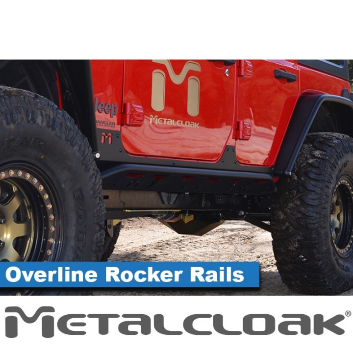 Progi rurowe Overline, para, JL 4D METALCLOAK - ujęcie 5