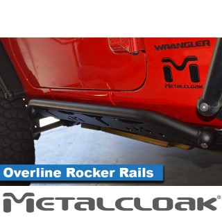 Progi rurowe Overline, para, JL 2D METALCLOAK - ujęcie 2