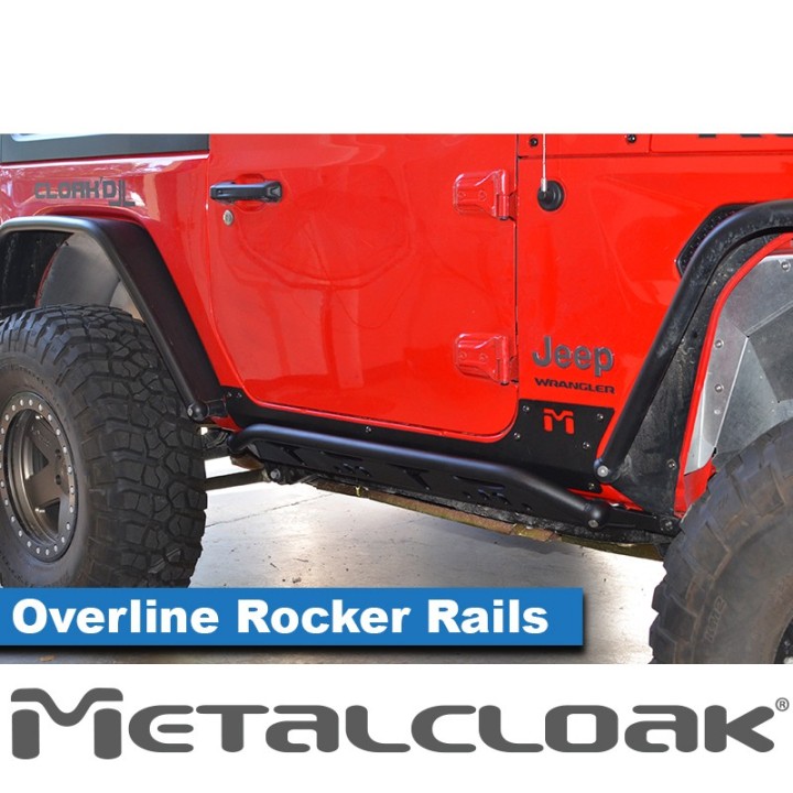 Progi rurowe Overline, para, JL 2D METALCLOAK - ujęcie 5