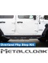 Komplet baza progowa + stopnie Flip Step Overland, JL 4D