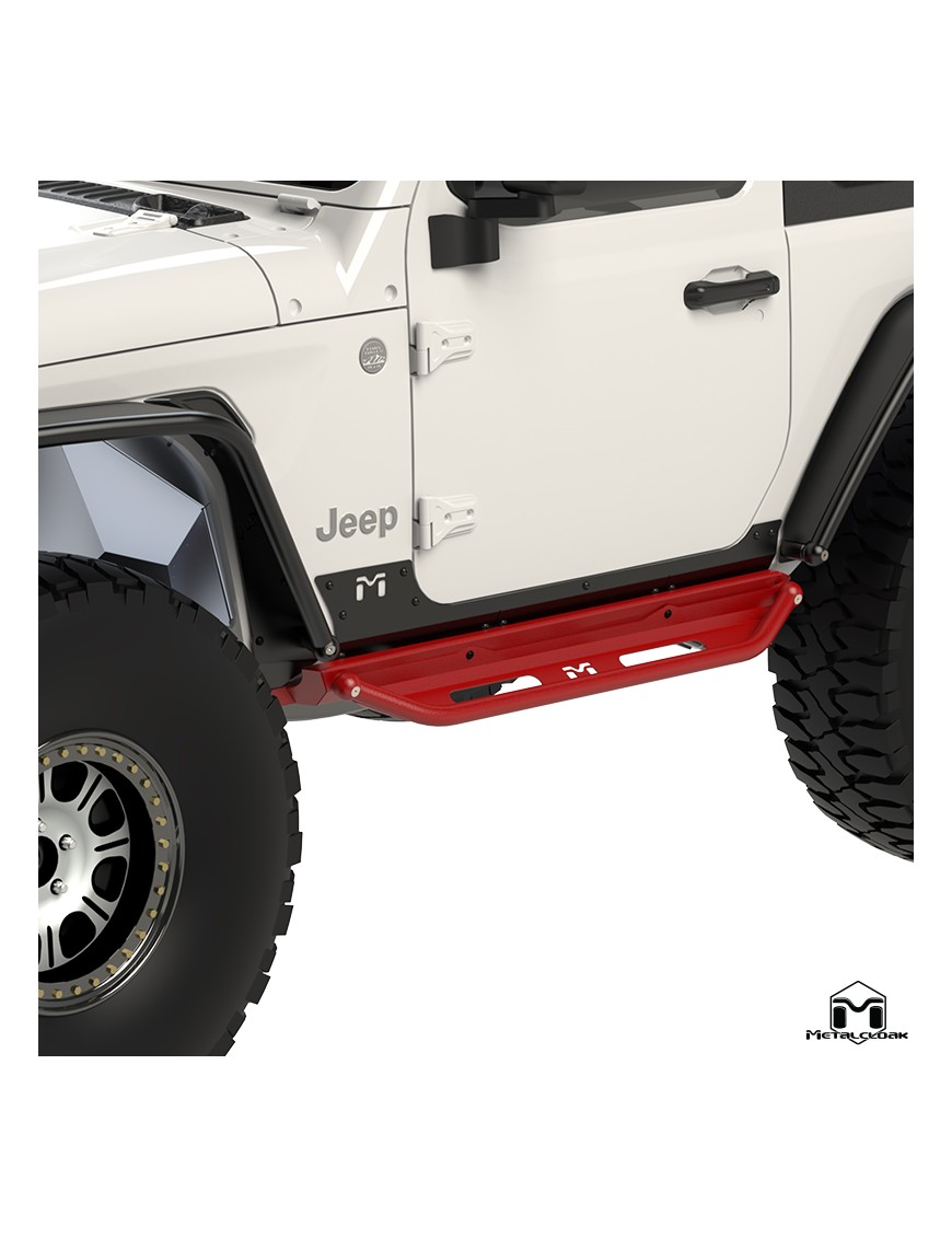 Komplet baza progowa + stopnie Flip Step Overland, JL 2D