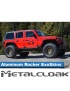 Nakladki progowe ExoSkin aluminiowe, para, JL 4D
