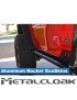 Nakladki progowe ExoSkin aluminiowe, para, JL 2D